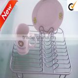 dish drainer rack/metal wire display rack for kitchen