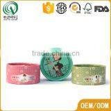 Cute Printed Customized Bio-degradable Sweet Round Paper Box for Candle Packaging thumbnail-4