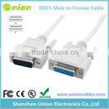 15 Conductor 6 ft DB15 Male to DB15 Female Monitor Extension Cable for Apple Mac