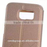 For Samsung Galaxy S6 Window View PU Leather Case thumbnail-1