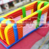 2016 New Arrival Adult Inflatable Z-RIDER Obstacle Course Equipment for Sale