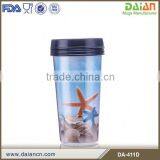 Custom Double Wall Plastic Tumbler Mugs thumbnail-1