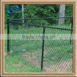 Green Color Vinyl Coated Chain Link Safety Fence