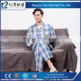 Yarn Dye Blue Plaid Names Pajama Sleepwear Producer thumbnail-5