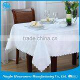 Newest Design High Quality Square Polyester Tablecloth thumbnail-1