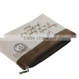 Handmade Craft Fabric Cosmetic Bag With Exclusive Embroidery Design thumbnail-1