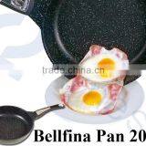 Arnest Cookware Kitchenware Aluminum Alloy Cooking Pans 4 Layers Marbel Coating Frying Pan 20cm Wide 75353 thumbnail-1