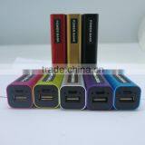 Aluminum Metal Housing Universal Power Bank for LG/samsung/huawei/for Iphone Etc.