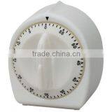 White ABS Novelty Tear Shape Kitchen Timer thumbnail-1