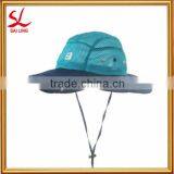 Quick-dry Cool Sweat-wicking Factory Outdoor Caps Bucket Fishing Hats With String thumbnail-5