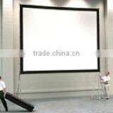 PVC White/black Matt Projection Screen Fabric(gain 1.0)