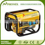 Phonex Double Protection Panel Honda Generator 1.5KVA Single Phase Generator Prices Generator Set for Home Use