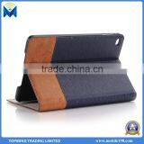 Good Quality Cross Pattern Book Style Folio Leather Case for IPad Pro thumbnail-2