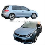 PP body kit fit for Volfswagen Golf 6 GTI changing into R20 style 10~13