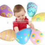 cheap pvc inflatable easter egg toy for Easter/giant colorful inflatable plactic eggs/water toys for baby