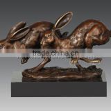 2011 Hot sale outdoor bronze sculpture of Rabbits (AL318)