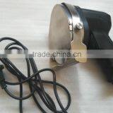 Lowest Price Portable Handheld Ks-100e 220V Doner Kebab Knife Electric With 2 Round Blades for Roaster thumbnail-1