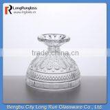 LongRun 8oz Sparkle and Shine Glass Ice Cream Cup thumbnail-2