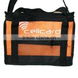 manufacturer shoulder strap & mesh pocket cooler bag for frozen