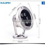 6w 24v LED Underwater Flood Light IP68 Waterproof Landscape Fountain Light Warm White thumbnail-1