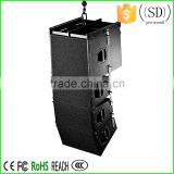 dual 10 inch line array speaker box Q1 line array system