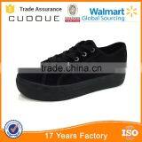 Corduroy Vulcanized Shoes China Women High Top Shoes Canvas Shoes thumbnail-2