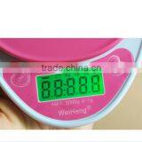 2016 3kg Heart Shape 3kg Digital Kitchen Scales thumbnail-2