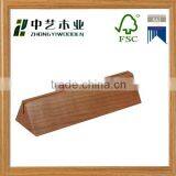 High Quality Restaurant Tabletop Accessories Customized Wooden Menu Holder Stand thumbnail-3