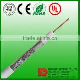 RG CATV CABLE RG6 ISO9002 CE ROHS COAXIAL CABLE MANUFACTURER thumbnail-1