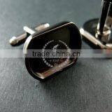 13x18mm Setting Size Steam Punk Watch Movement Gun Black DIY Base Tray French Cufflink Supplies Cuff Link Findings 1500031 thumbnail-6