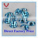 Aquamarine Round Brilliant Cut High Quality 5A Gemstone thumbnail-4