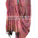 2015 New Arrival embroidered pashmina shawls for winter season