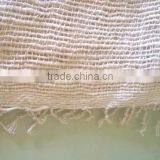 White Scarf and Shawl Genuine Naturally Dyed Colour Handmade Handcraft Weaving Scarfs & Shawls From Thailand thumbnail-3