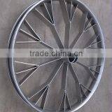 24x2.125 Rubbish Cart Wheel( Welded Steel Plate,Heavy-duty Cart Wheel ) thumbnail-2