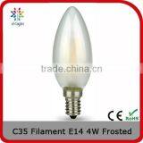 B35 Filament 350lm 4w Incandescent 30w E14 Frosted Candle Light Bulb With CE thumbnail-1