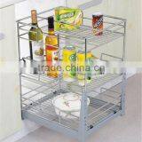 Household 3-Tier Upright Kitchen Appliance Rack thumbnail-2