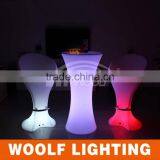 Modern Illuminated RGB High Table Led KTV Bar Stool thumbnail-5