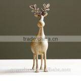 Resin Gold Deer Figurines Novelty Product Best Toys for 2016 Christmas Gift thumbnail-2