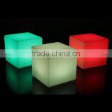 Wonderful Chair Magic Change Color Light/plastic Chair Illuminated LED Cube thumbnail-2