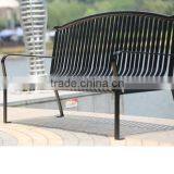 Public Park Metal Outdoor Bench for Street thumbnail-6