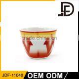 Hot Selling Ramadan Gift 12pcs Coffee Cup Bowl, Cawa Cup and Saucers, Colored Cup and Saucer