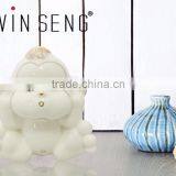 White Color Ceramic Baby Wise Monkey Home Decoration thumbnail-1