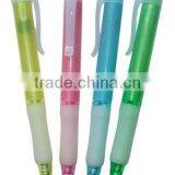 Promotional Beautiful Plastic Ball Point Pen With Lovely Clip thumbnail-1