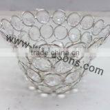 2015 FASHIONAL WEDDING CENTERPIECES HANGING CRYSTAL VOTIVE DECORATIONS thumbnail-6