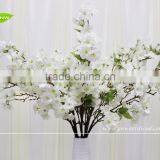 GNW BLB-CH1605015 Cheap Wedding Decoration Ivory White Silk Artificial Cherry Blossom for Sale thumbnail-2