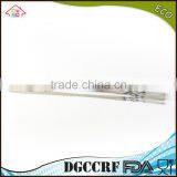 NBRSC New 10 Pcs Stainless Steel BBQ Barbecue Cooking Kebab Flat Skewers Needle Fork thumbnail-3