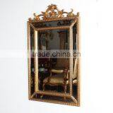 Living Room Furniture Wall Arts Wood Carving Antique Mirrors
