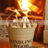 Metal Kindling Wood Bucket thumbnail-2