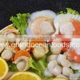 Frozen Scallop Meat With Roe and Frill,IQF thumbnail-1
