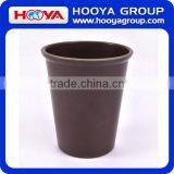 Assorted Colors Bamboo Biodegradable Bamboo Fiber Tapered Square Mini Planters Garden Flower Pots Plant Pot thumbnail-6